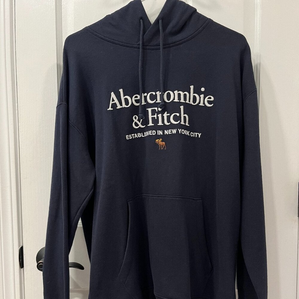 Abercrombie Dark Blue Hoodie